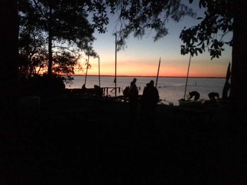 Participants Pre-Sunrise Prep